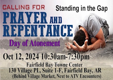 fairfield bay call to prayer repentance