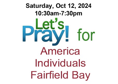 lets pray america fairfield bay